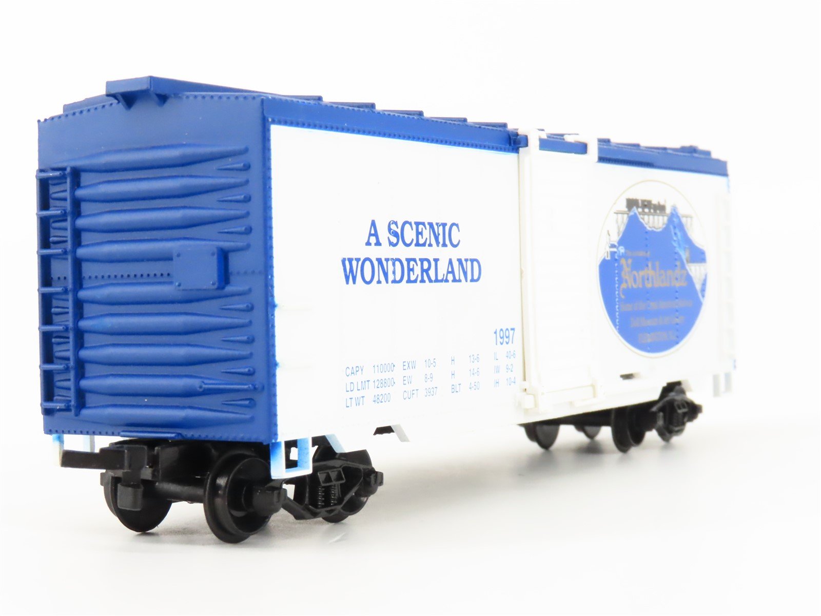 HO Scale Life-Like 8584 Northlandz Railway Museum 40' Box Car #1997