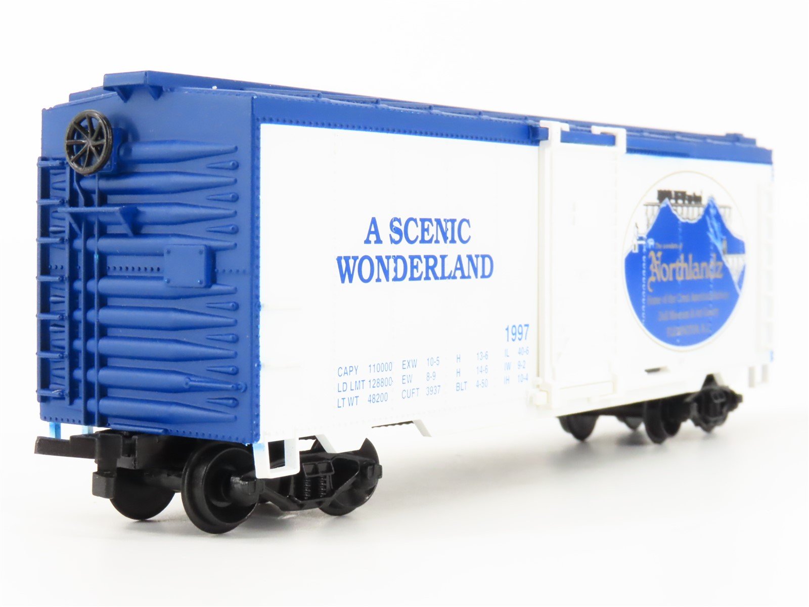HO Scale Life-Like 8584 Northlandz Railway Museum 40' Box Car #1997
