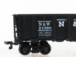 HO Scale Bachmann 77542 NW Norfolk & Western 27' Ore Car #21990