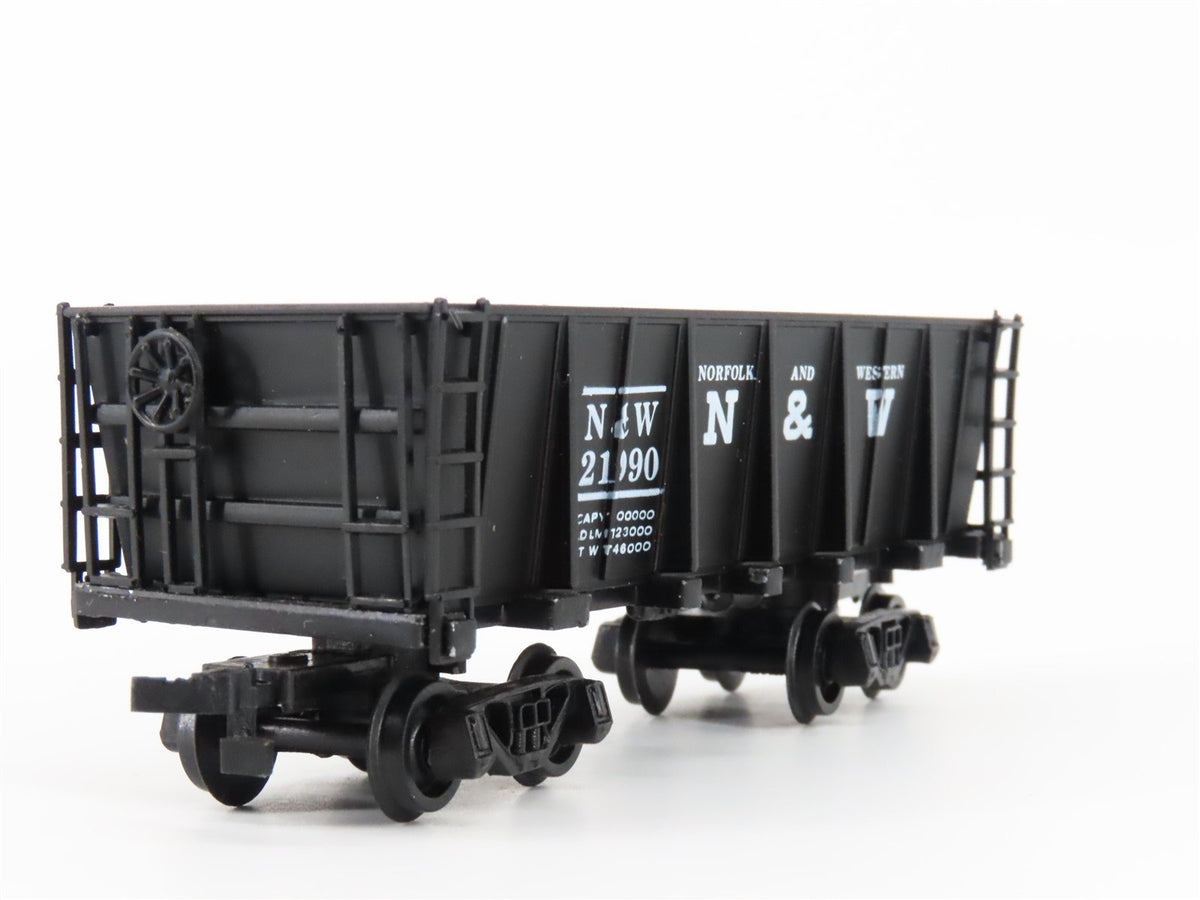 HO Scale Bachmann 77542 NW Norfolk &amp; Western 27&#39; Ore Car #21990