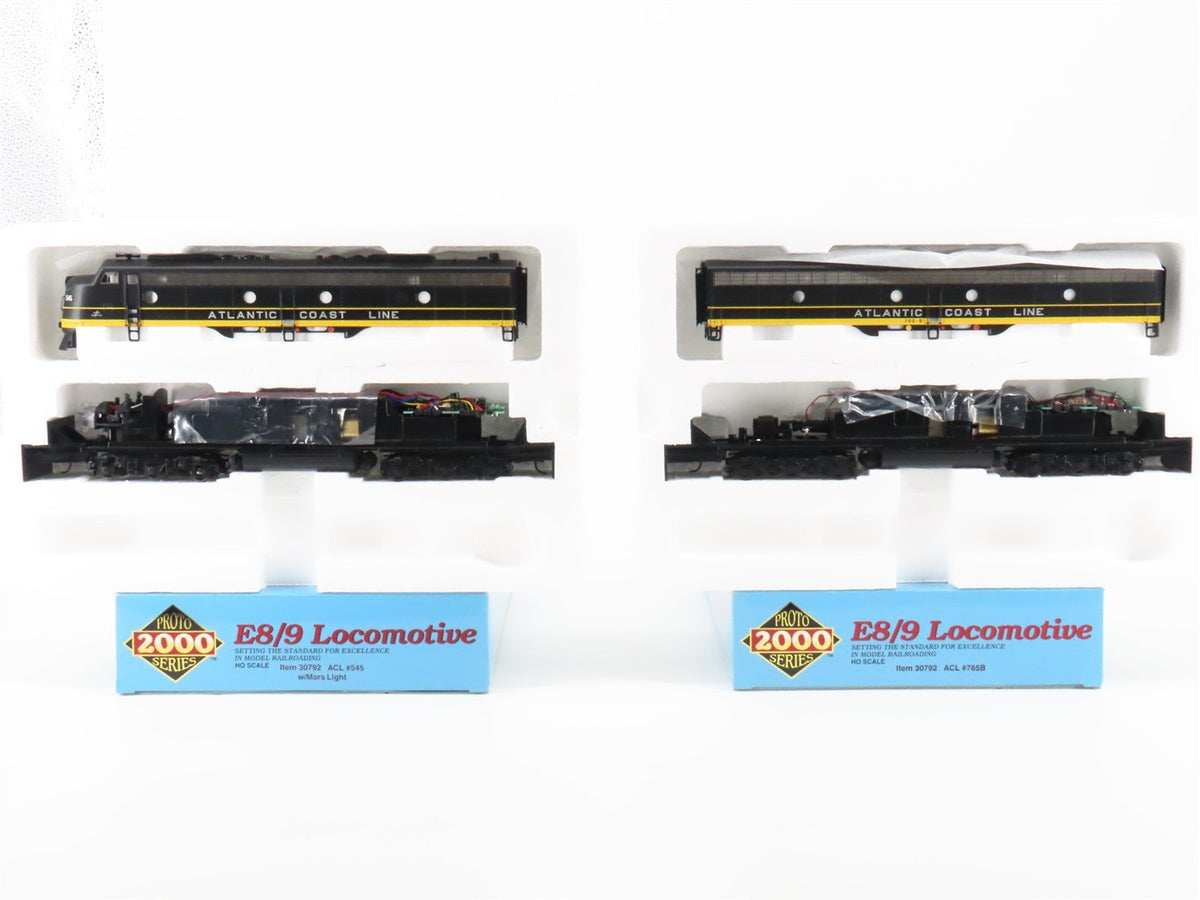 HO Proto 2000 30792 ACL Atlantic Coast Line EMD E8/9A/B Diesel Set - BAD GEARS