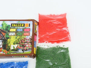 HO 1/87 Scale FALLER Kit #717 Decor Flock - 6 Colors