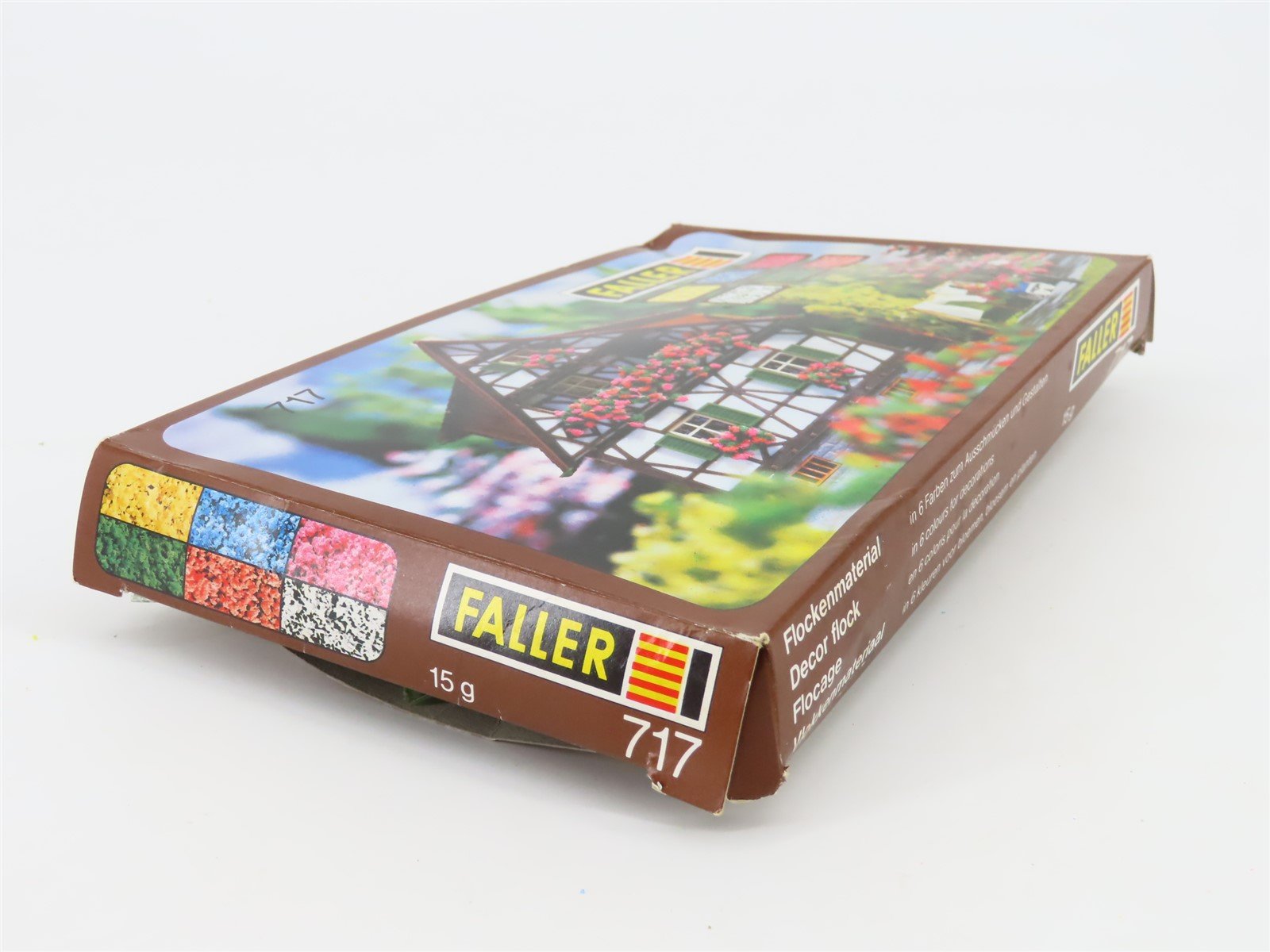 HO 1/87 Scale FALLER Kit #717 Decor Flock - 6 Colors