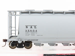 HO Scale Atlas 1955-3 SAL Seaboard Air Line 6-Bay Cylindrical Hopper Car #35804