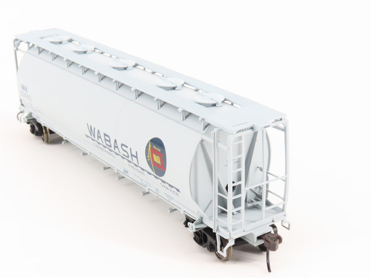 HO Scale Atlas 1959-4 WAB Wabash Railroad 6-Bay Cylindrical Hopper Car #33023