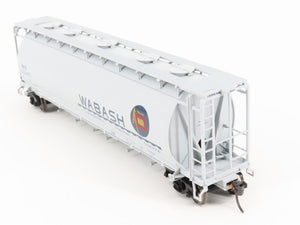 HO Scale Atlas 1959-3 WAB Wabash Railroad 6-Bay Cylindrical Hopper Car #33045