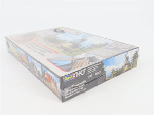 HO 1/87 Scale Revell Kit #2057 Wind/Water Mill - Sealed