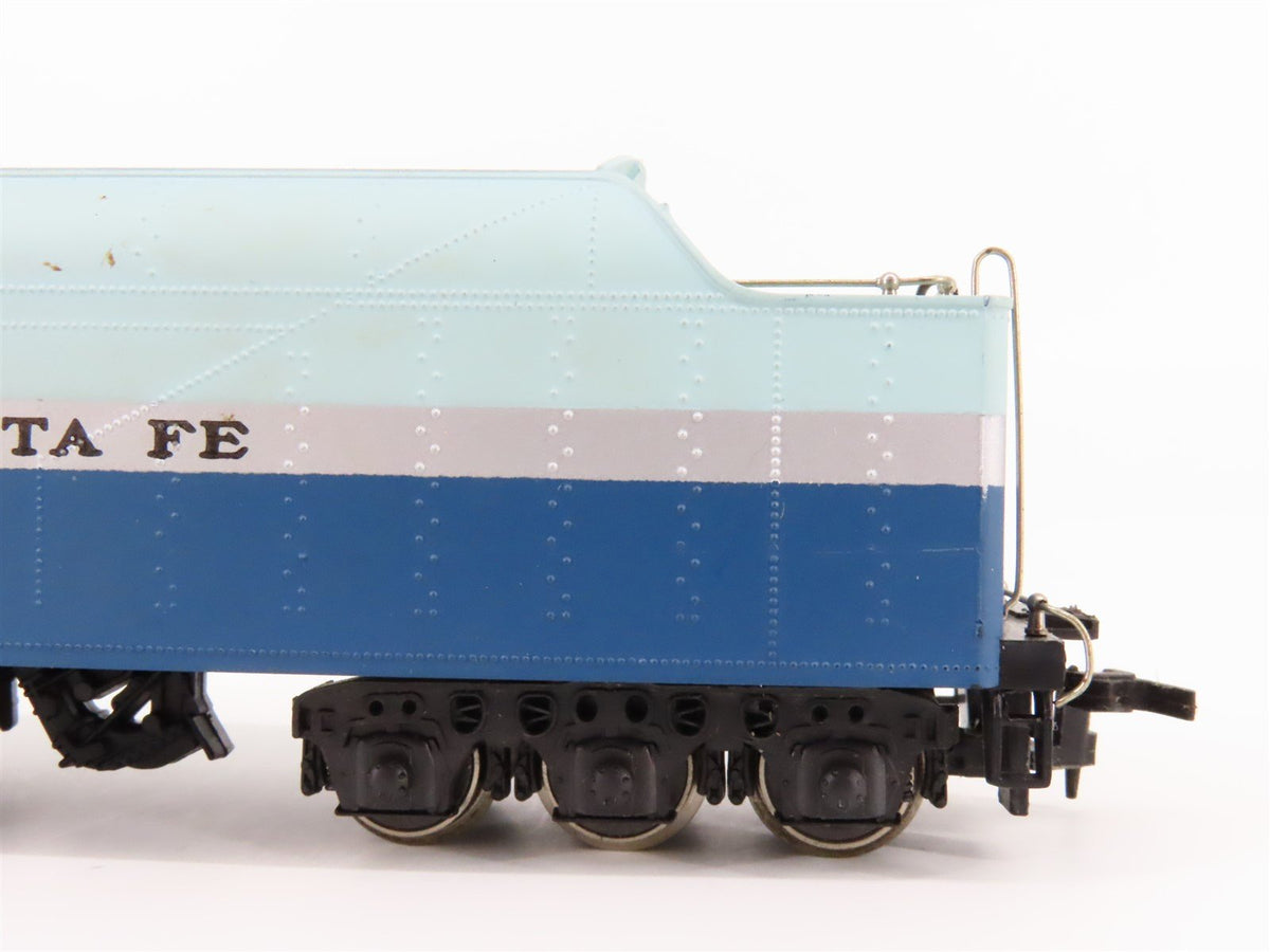 HO Scale AHM 1202 ATSF Santa Fe &quot;Blue Goose&quot; 4-6-4 Steam Locomotive #3460