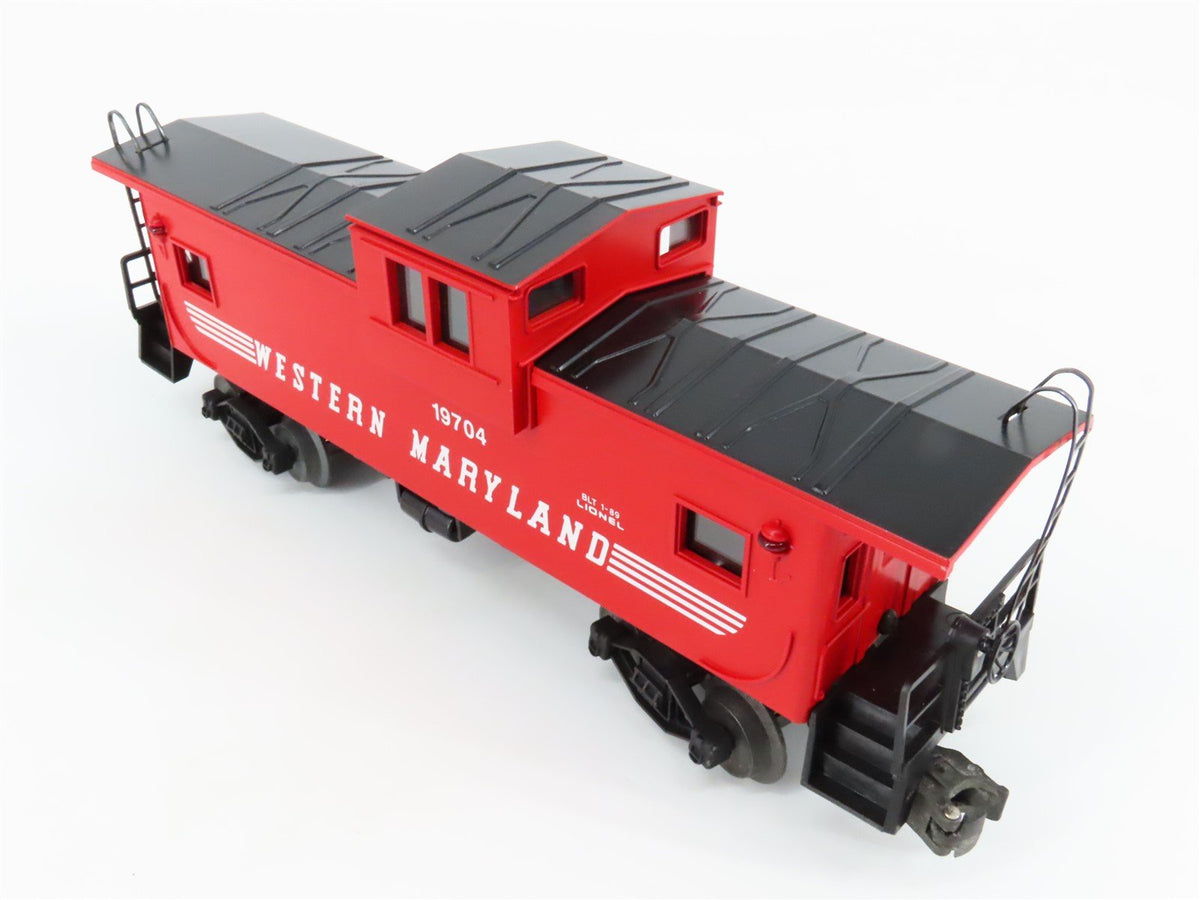 O Gauge 3-Rail Lionel 6-19704 WM Western Maryland Caboose #19704 w/ Smoke