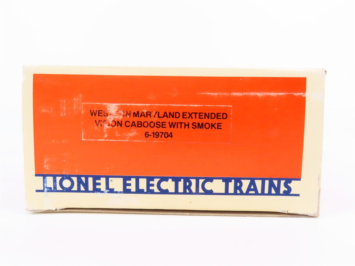 O Gauge 3-Rail Lionel 6-19704 WM Western Maryland Caboose #19704 w/ Smoke