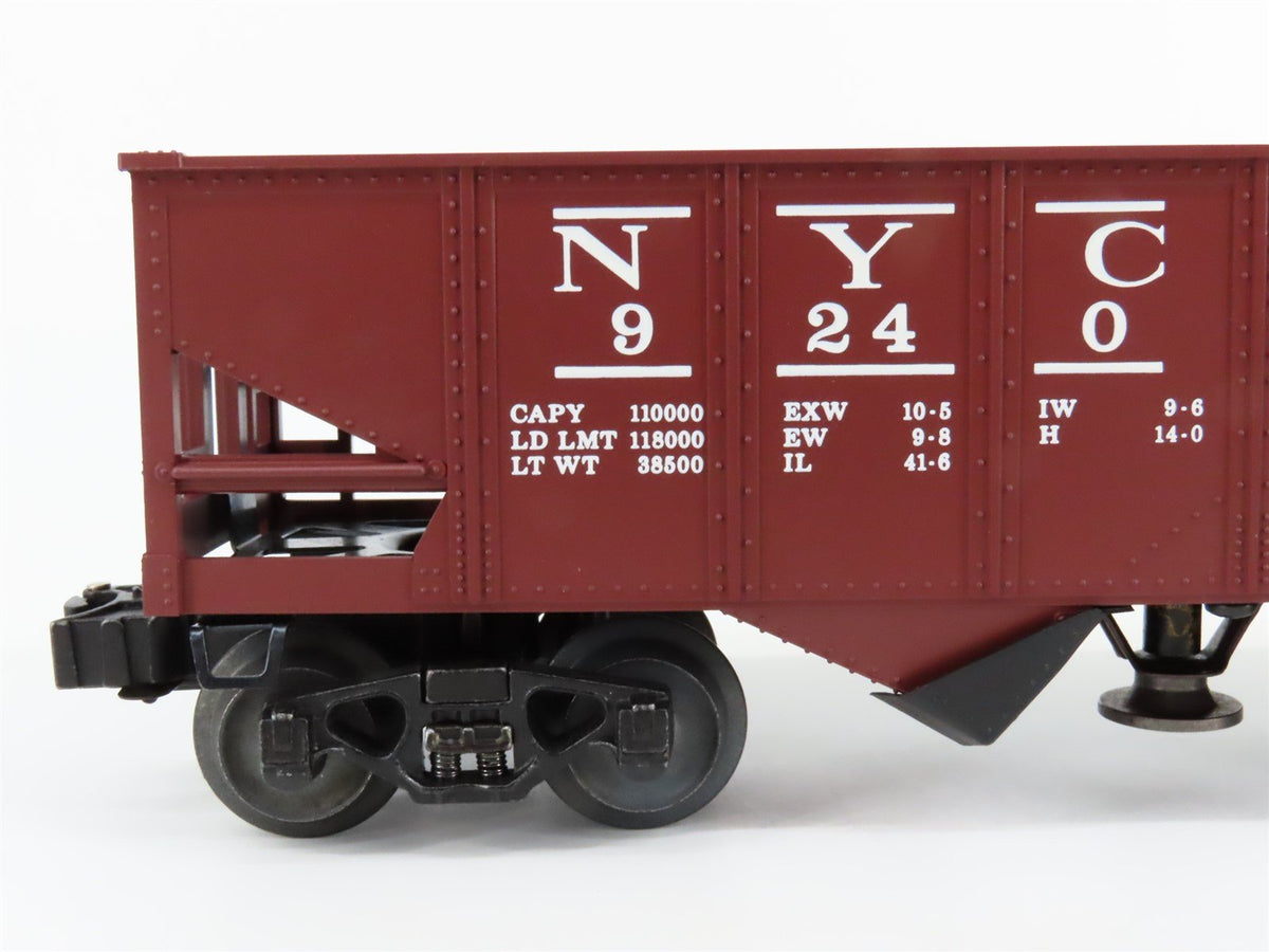 O Gauge 3-Rail Lionel 6-9240 NYC New York Central Operating 2-Bay Hopper #9240