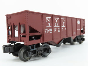 O Gauge 3-Rail Lionel 6-9240 NYC New York Central Operating 2-Bay Hopper #9240