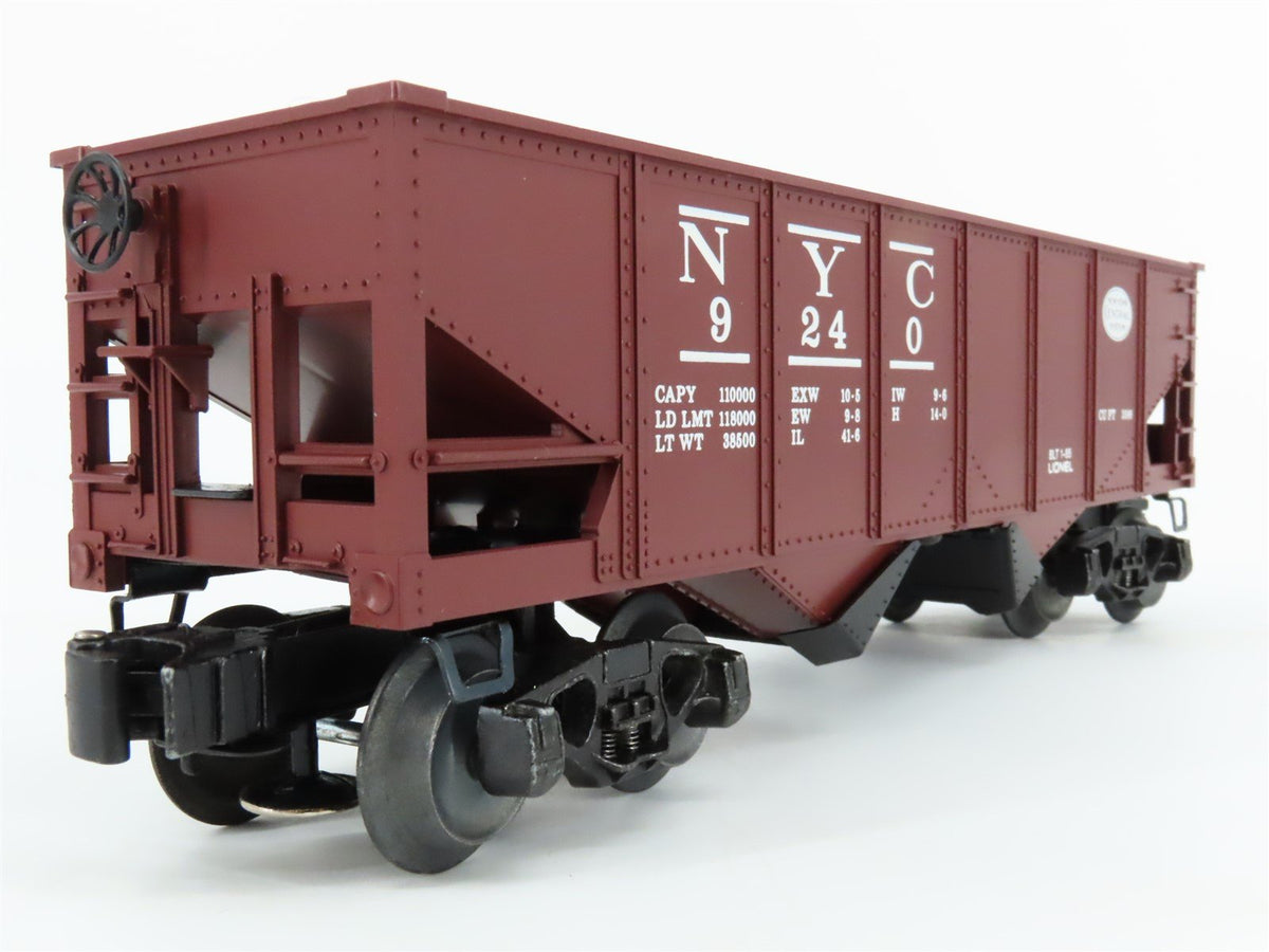 O Gauge 3-Rail Lionel 6-9240 NYC New York Central Operating 2-Bay Hopper #9240