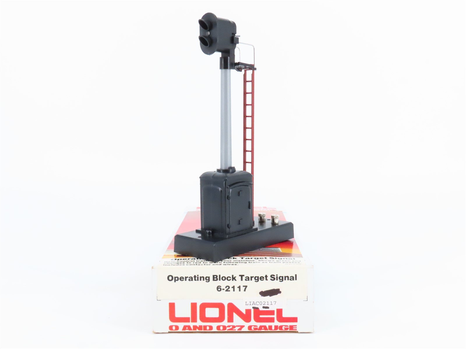 O 1/48 Scale Lionel 6-2117 Operating Block Target Automatic Signal