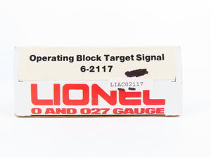 O 1/48 Scale Lionel 6-2117 Operating Block Target Automatic Signal