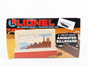 O 1/48 Scale Lionel 6-12761 Lionelville Animated Billboard