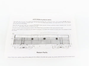 HO Scale Highliners 1006 Undecorated F-Series B Unit Diesel Locomotive Shell Kit