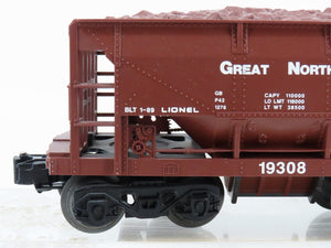 O Gauge 3-Rail Lionel #6-19308 GN Great Northern Ore Car #19308 w/ Load