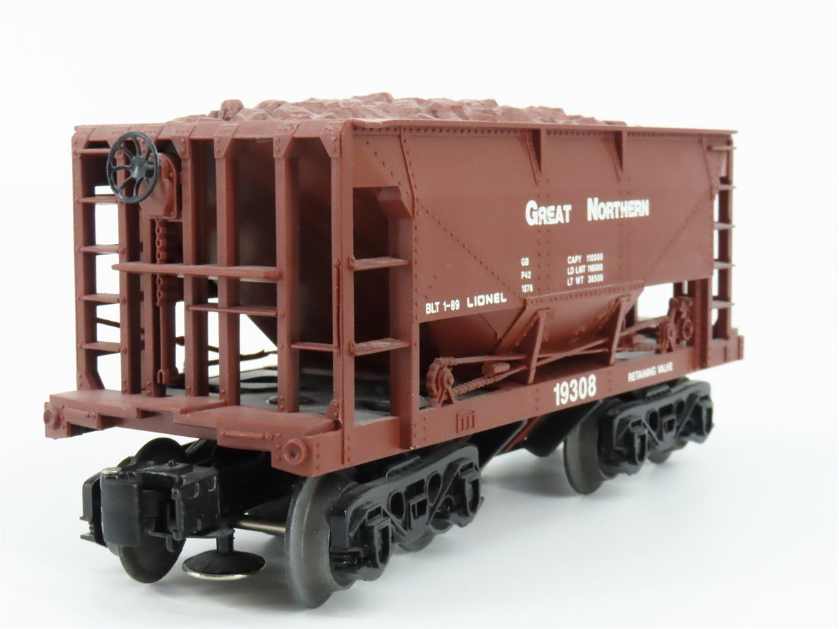 O Gauge 3-Rail Lionel #6-19308 GN Great Northern Ore Car #19308 w/ Load