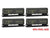 N Micro-Trains MTL 98300225 PFE Pacific Fruit Express 40' Steel Reefer 4-Pack