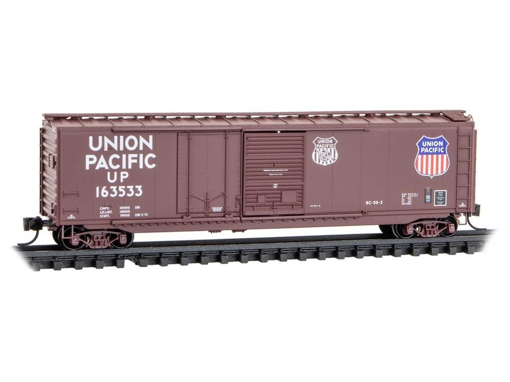 N Scale Micro-Trains MTL 03300210 UP Union Pacific 50&#39; Box Car #163533