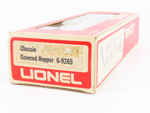 O Gauge 3-Rail Lionel #6-9265 WM Chessie System 4-Bay Covered Hopper #9265