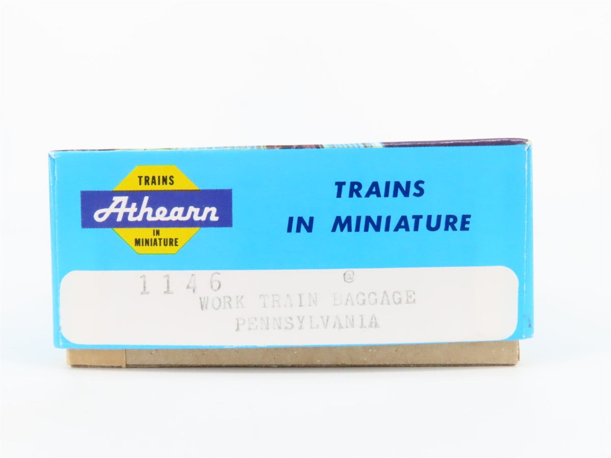 HO Athearn Kit 1146 PRR Pennsylvania Work Train Baggage Passenger Car #492457