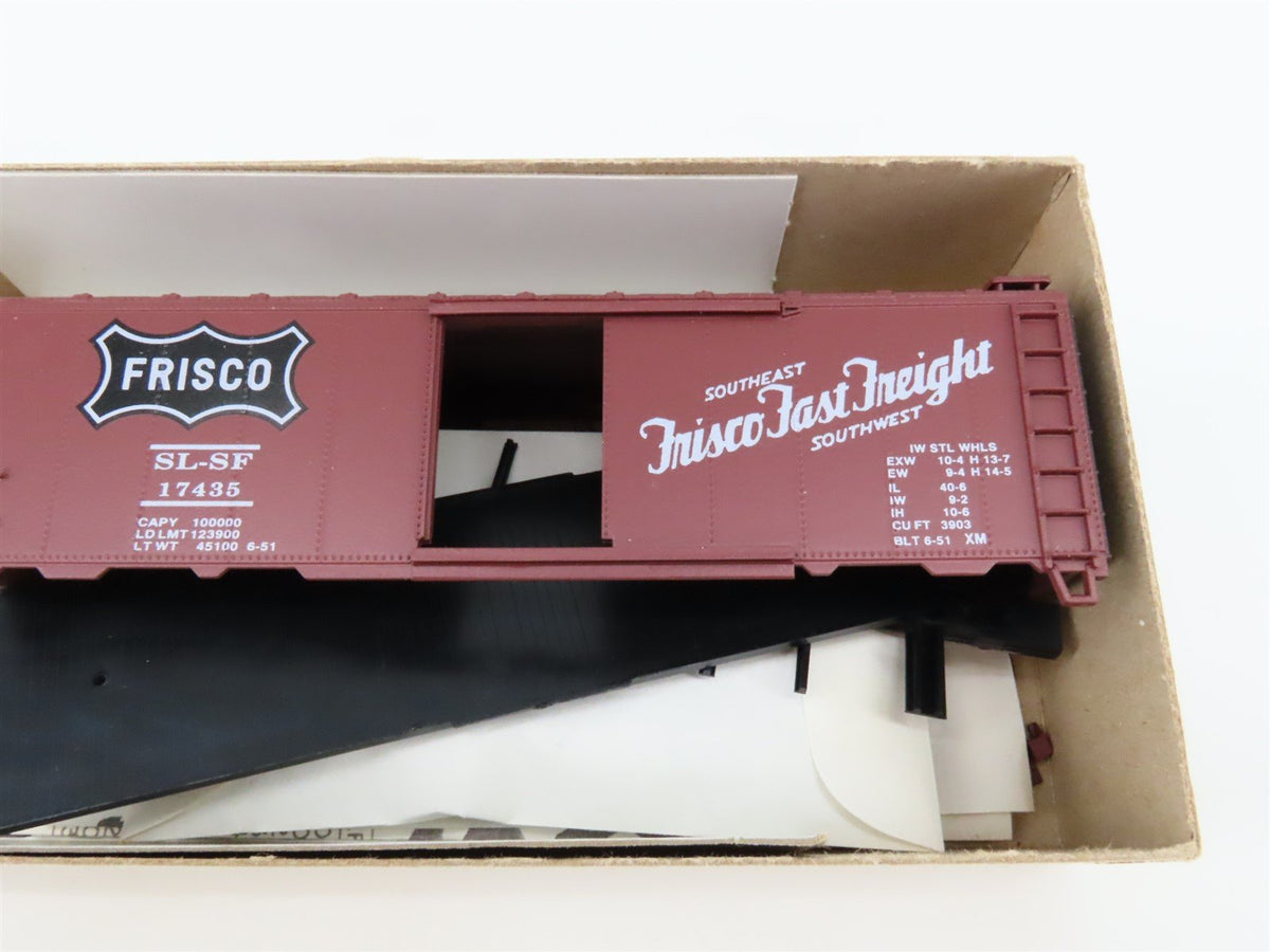 HO Scale Branchline Kit 10120 SL-SF Frisco Fast Freight 40&#39; Box Car #17435