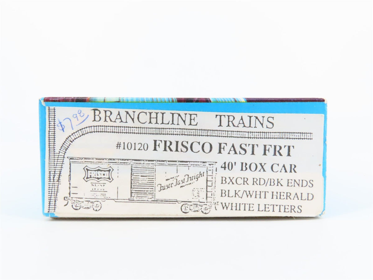 HO Scale Branchline Kit 10120 SL-SF Frisco Fast Freight 40&#39; Box Car #17435