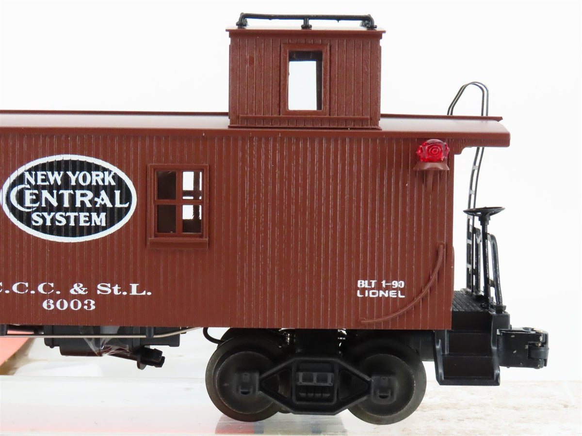 O Gauge 3-Rail Lionel 6-17611 CCC&amp;StL NYC New York Central Lighted Caboose #6003