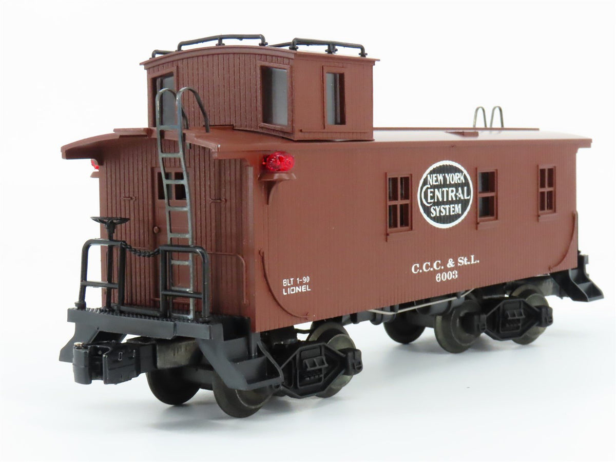 O Gauge 3-Rail Lionel 6-17611 CCC&amp;StL NYC New York Central Lighted Caboose #6003