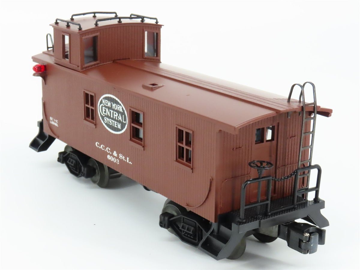 O Gauge 3-Rail Lionel 6-17611 CCC&amp;StL NYC New York Central Lighted Caboose #6003