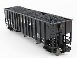 O Gauge 3-Rail Lionel #6-17111 RDG Reading 3-Bay Hopper w/ Coal Load