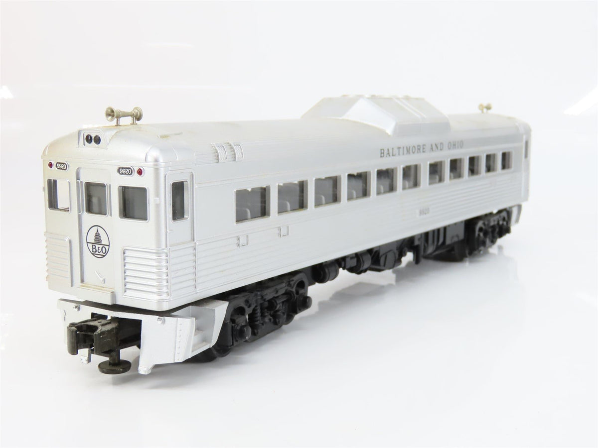 O Gauge 3-Rail MTH 30-2144-0 B&amp;O Baltimore &amp; Ohio RDC Budd Passenger Car Set