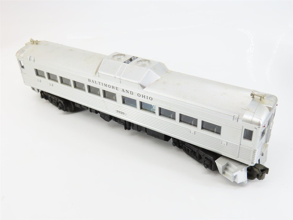 O Gauge 3-Rail MTH 30-2144-0 B&amp;O Baltimore &amp; Ohio RDC Budd Passenger Car Set