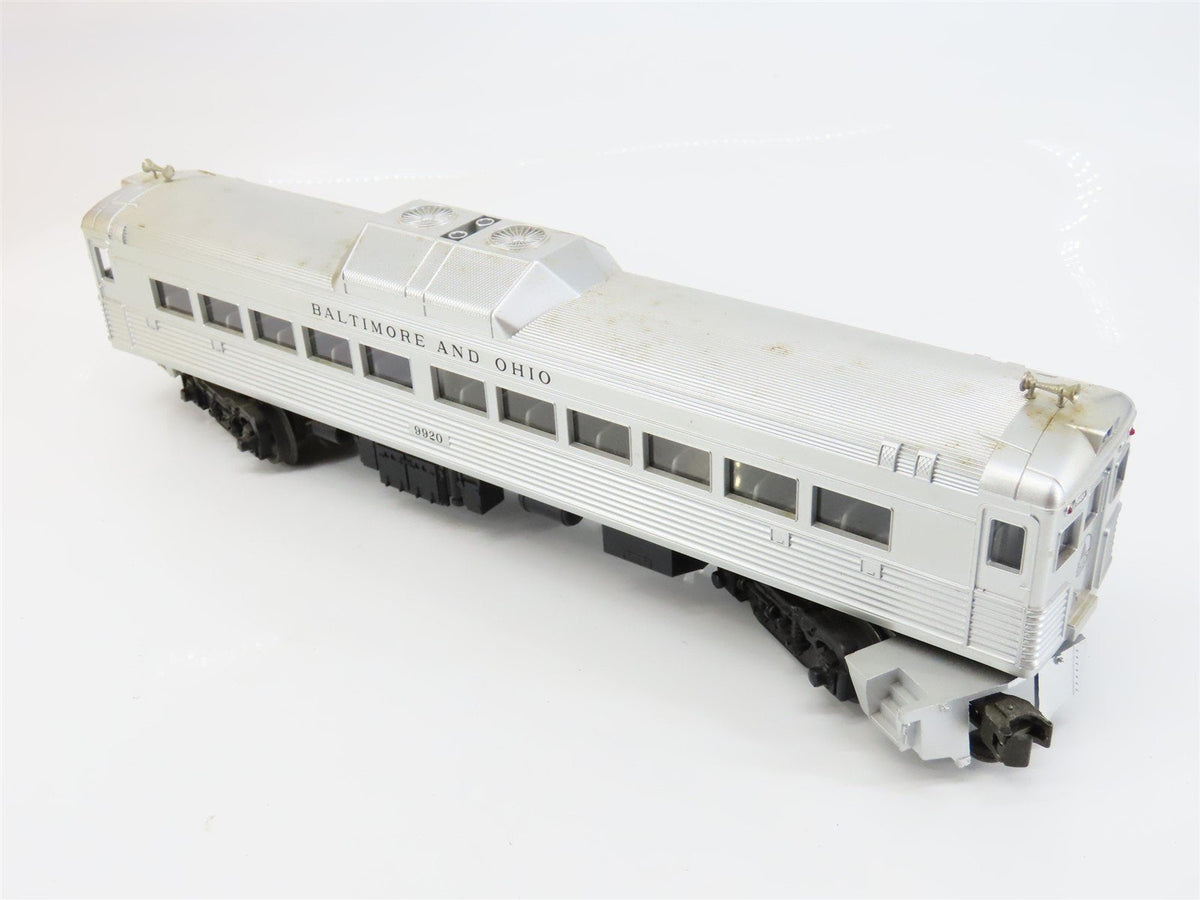 O Gauge 3-Rail MTH 30-2144-0 B&amp;O Baltimore &amp; Ohio RDC Budd Passenger Car Set