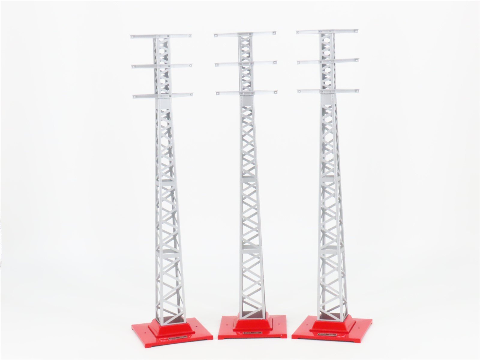 Standard Gauge MTH 1043 No.94 Tinplate High Tension Tower Set of 3