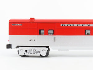 O Gauge 3-Rail K-Line Rock Island Golden State Coach Passenger Car #6015