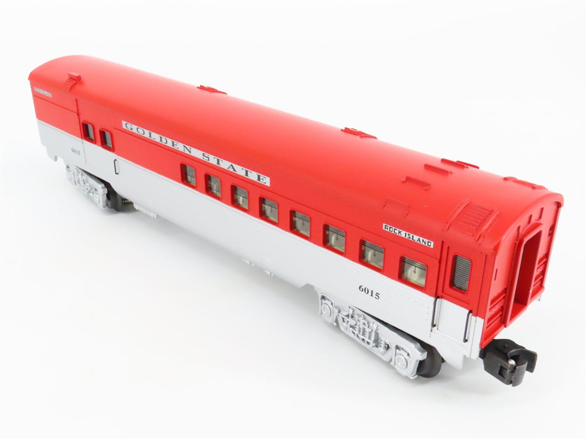 O Gauge 3-Rail K-Line Rock Island Golden State Coach Passenger Car #6015