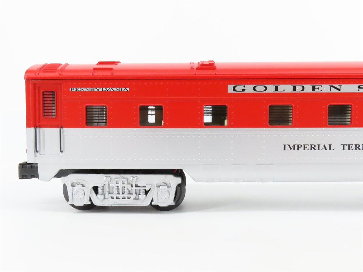 O Gauge 3-Rail K-Line PRR Golden State Sleeper Passenger Car &quot;Imperial Terrace&quot;