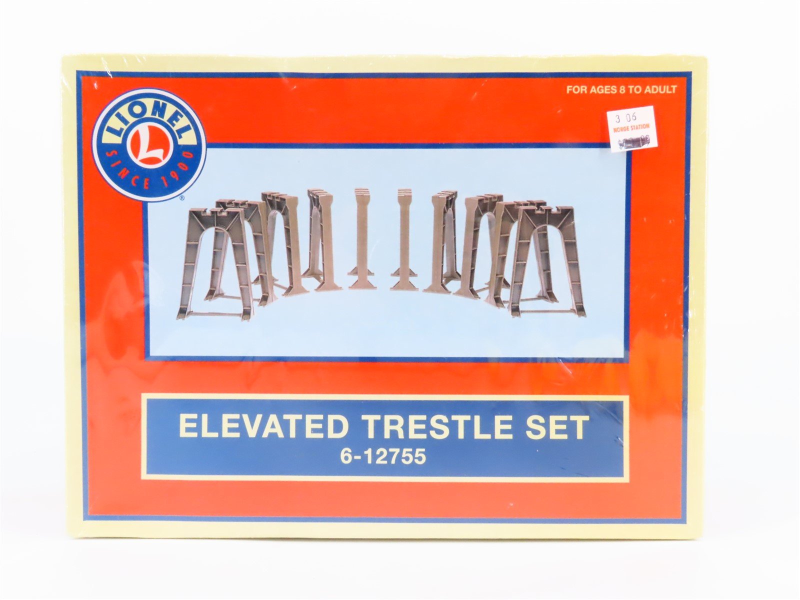 O 1/48 Scale Lionel 6-12755 Elevated Trestle Set of 10 - Sealed