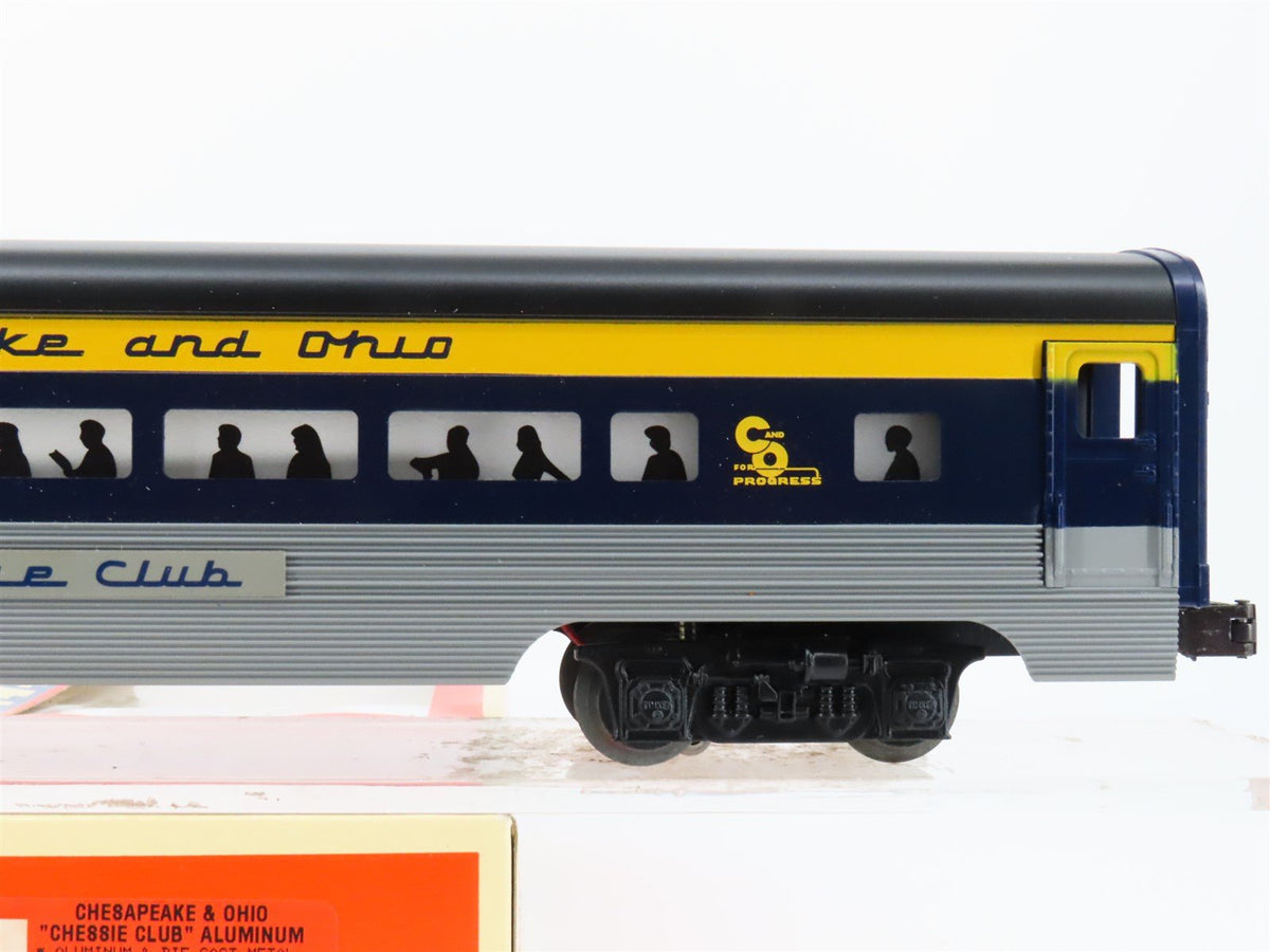 O Gauge 3-Rail Lionel 6-19148 C&amp;O Railway Passenger Car #1903 &quot;Chessie Club&quot;