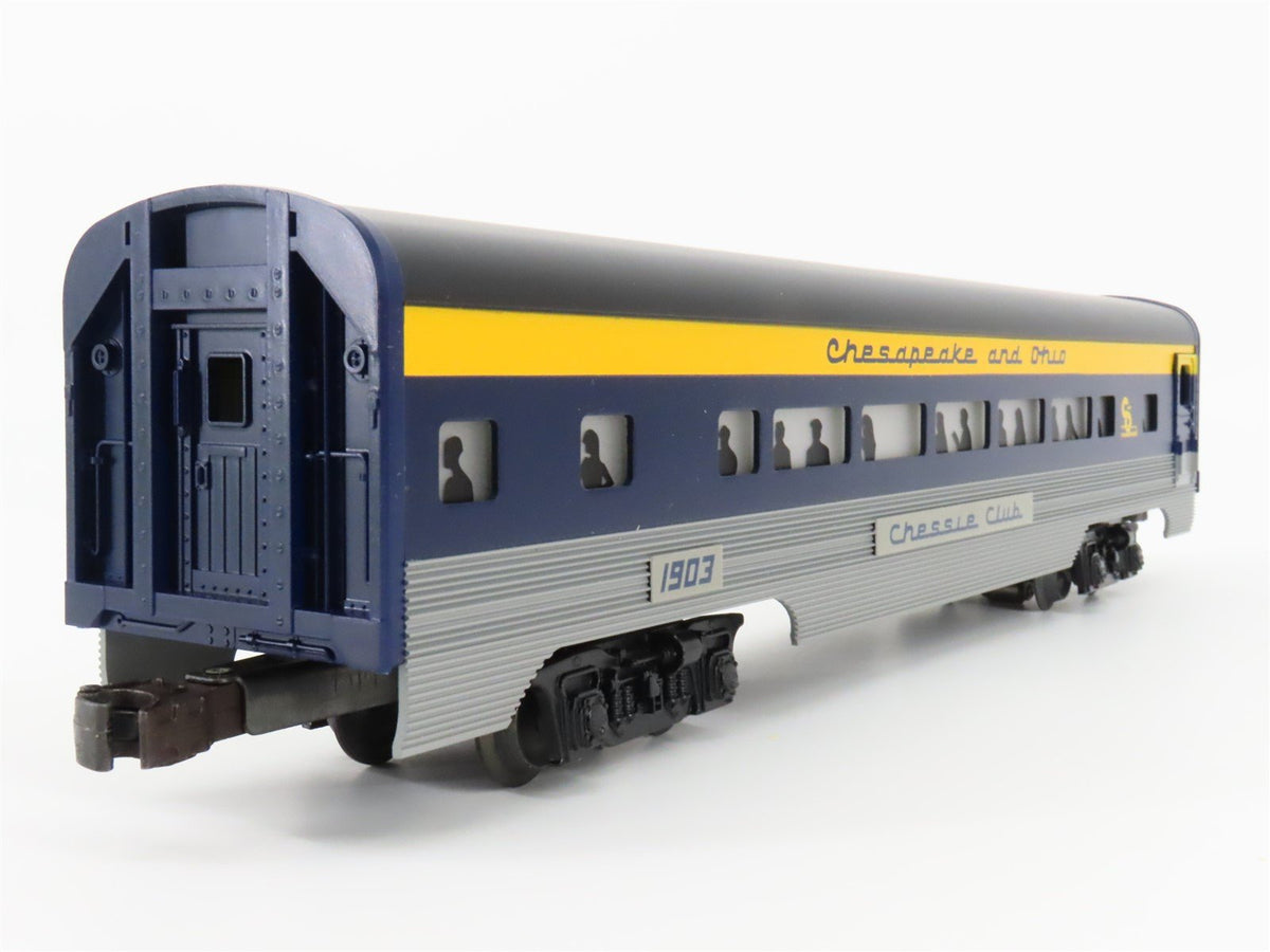 O Gauge 3-Rail Lionel 6-19148 C&amp;O Railway Passenger Car #1903 &quot;Chessie Club&quot;