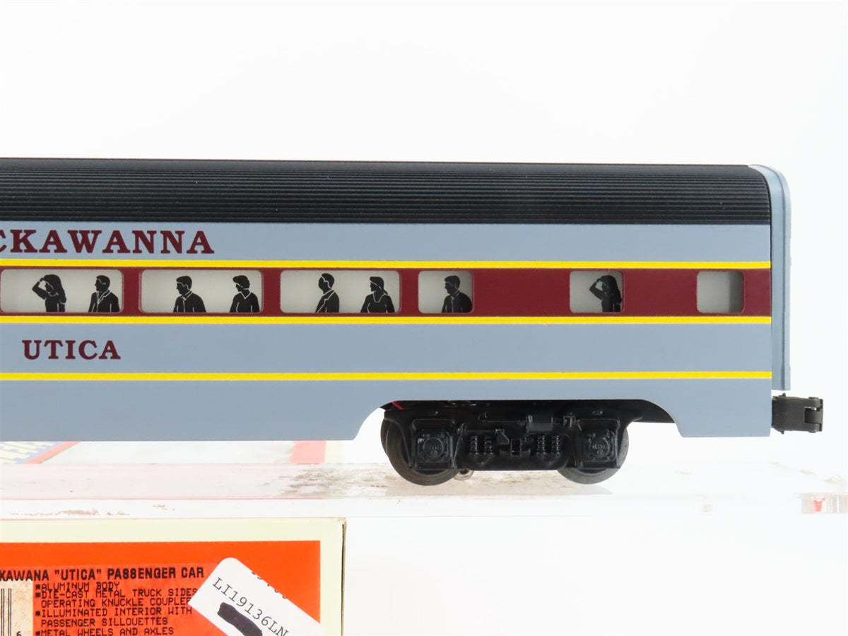 O Gauge 3-Rail Lionel 6-19136 Lackawanna Coach Passenger Car #211 &quot;Utica&quot;