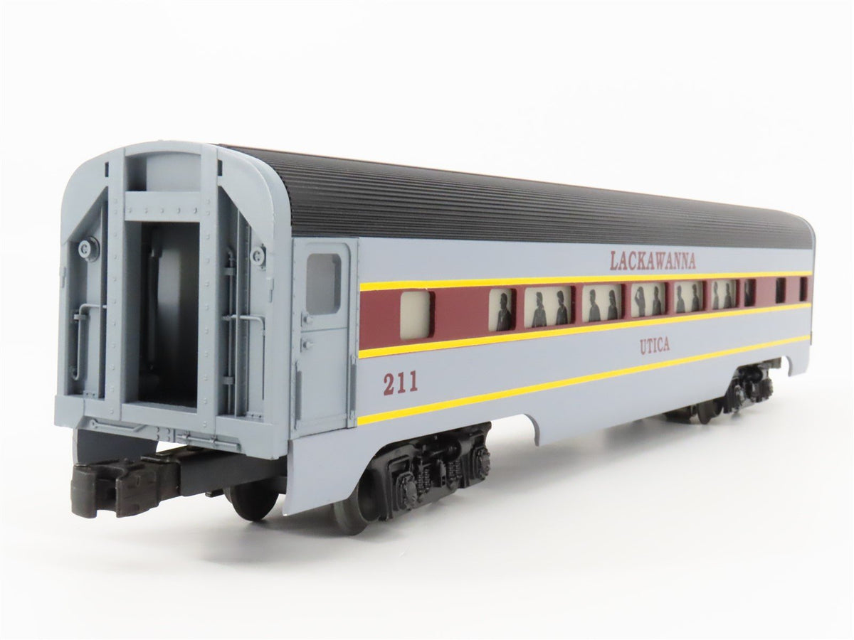 O Gauge 3-Rail Lionel 6-19136 Lackawanna Coach Passenger Car #211 &quot;Utica&quot;