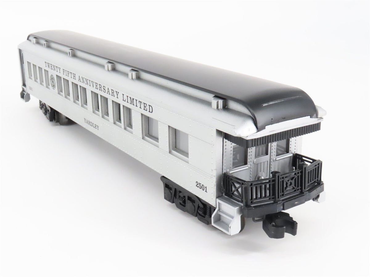 O Gauge 3-Rail Lionel TCA 25th Anniversary Observation Passenger Car &quot;Yardley&quot;