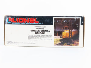 O 1/48 Scale Lionel 6-12763 Operating Single Signal Bridge