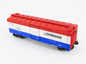 O Gauge 3-Rail Lionel #6-9803 JWAX Johnson Wax Single Door Box Car #9803