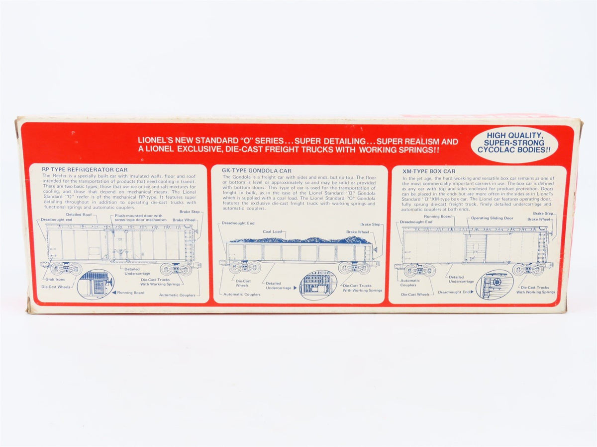 O Gauge 3-Rail Lionel #6-9803 JWAX Johnson Wax Single Door Box Car #9803