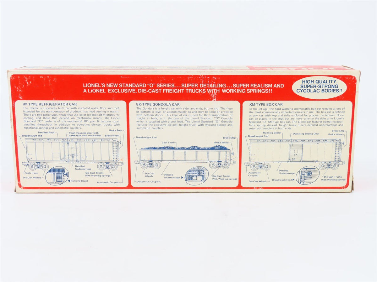 O Gauge 3-Rail Lionel #6-9806 RI Rock Island &quot;Route Of The Rockets&quot; Box Car 9806